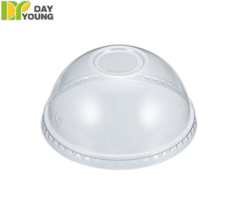 Plastic Cups | Disposable Cups With Lids | Plastic Clear PET Dome Lids 98mm | Plastic Cups Manufacturer &amp;amp; Supplier - Day Young, Taiwan